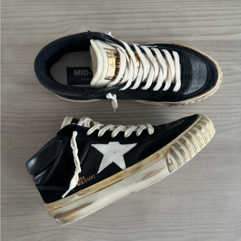 Golden Goose Mid Star 2 Sneakers